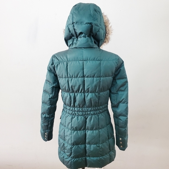 Eddie Bauer Women Coat Puffer Parka Green Size XS - Picture 2 of 16
